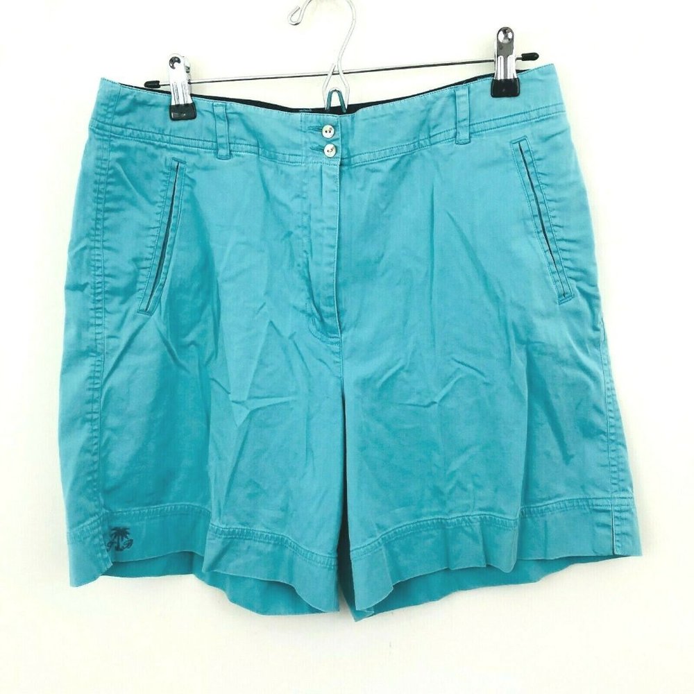 Tommy Bahama Blue Lightweight Cotton Shorts 12